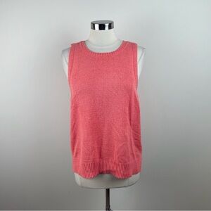 Liz Claiborne Porcelain Rose Peach Terry Cloth Zanzibar Resort Blouse Top New